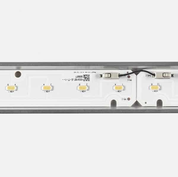 File 2H sistema - Reglette indiretta LED 24W/m